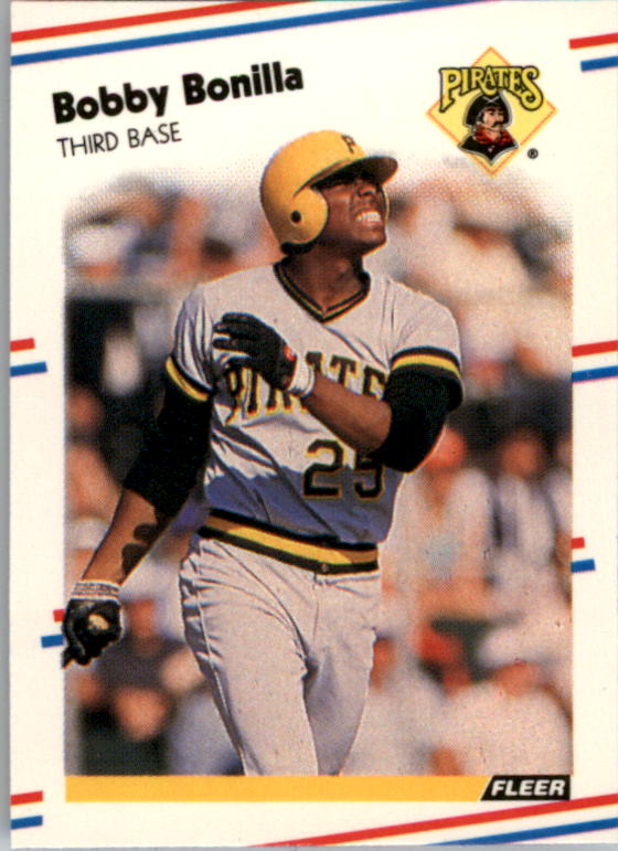 1988 Fleer Mini Baseball Cards 103     Bobby Bonilla